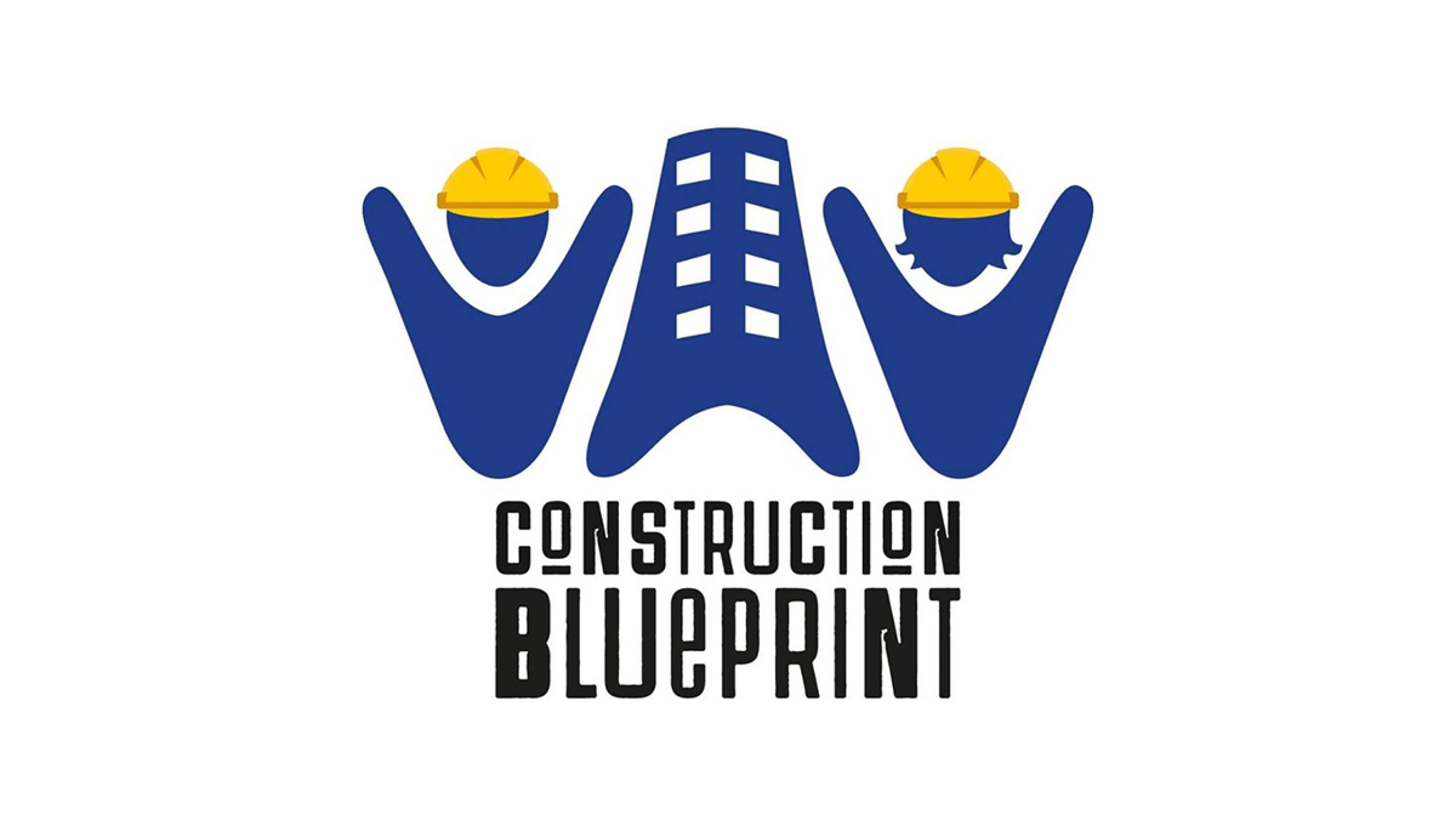Logo Construction Blueprint