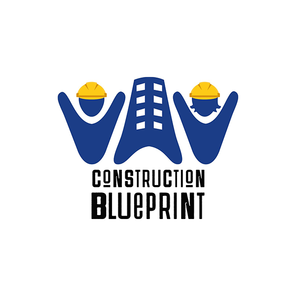 Logo Construction Blueprint